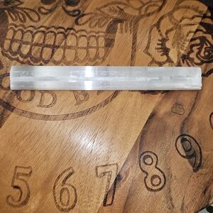 Polished Selenite Crystal Wand for Energy Work